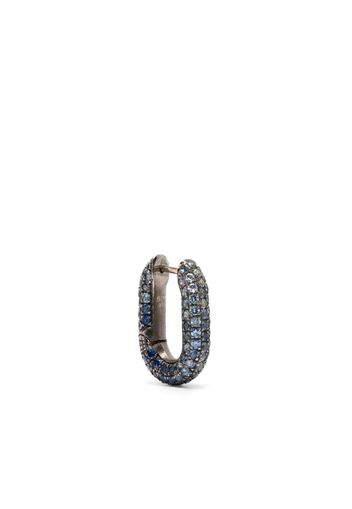 Selim Mouzannar Link sapphire single earring - Silver