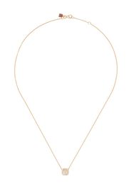 18kt rose gold diamond Beirut necklace