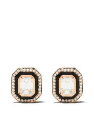 18kt Rose Gold Mina Diamond Earrings