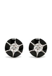 Selim Mouzannar 18kt white gold Sea Flower diamond earrings - Silver