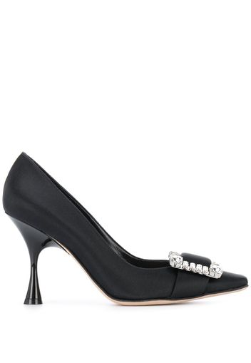 Sr Twenty crystal-buckled pumps