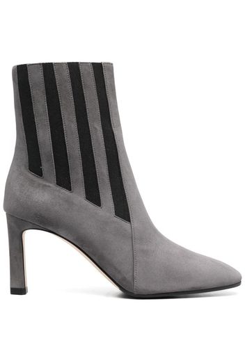 Sergio Rossi two-tone suede ankle boots - Grey