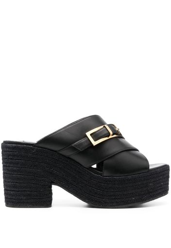 Sergio Rossi Nora 90mm block-heel mules - Black