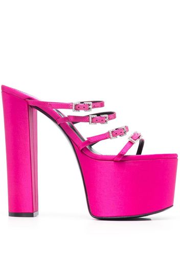 Sergio Rossi Evangelie 150mm platform mules - Pink