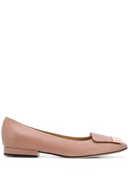 Sergio Rossi SR1 ballerina shoes - Neutrals