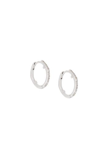 Shaun Leane Cherry Branch diamond hoop earrings - Metallic