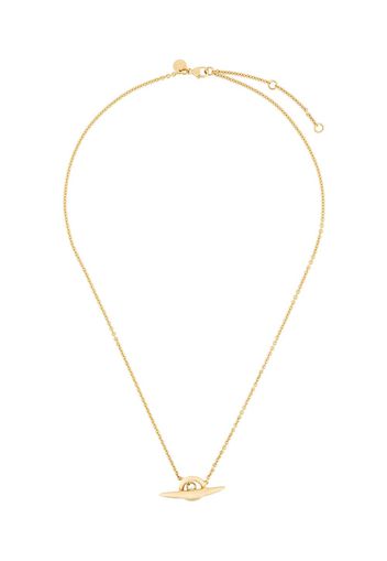 Shaun Leane Arc toggle bar necklace - Metallic