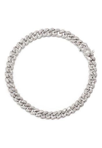 SHAY 18kt white gold link-chain bracelet - Silver