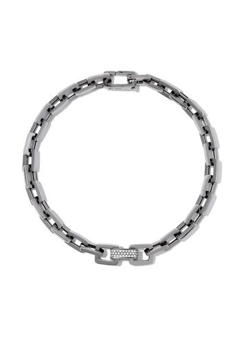 SHAY 18kt black gold chain-link bracelet