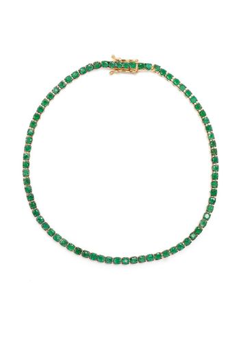 SHAY 18kt yellow gold emerald bracelet - Green