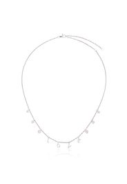 Shay 18k white gold love necklace - Metallic