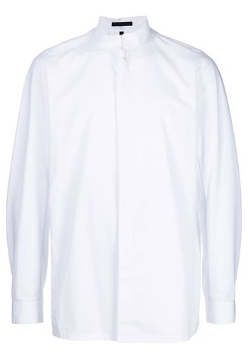 SHIATZY CHEN mandarin-collar shirt - White