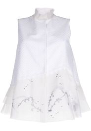 SHIATZY CHEN Renascent Collection button-up vest - White