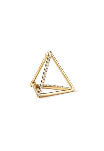 Shihara Diamond Triangle Earring 15 (02) - Metallic