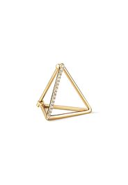 Shihara Diamond Triangle Earring 15 (01) - Metallic