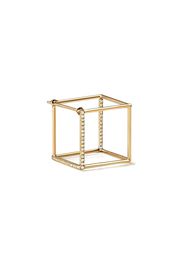 Shihara Diamond Square Earring 15 (02) - Metallic