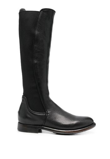 Silvano Sassetti knee-high leather boots - Black