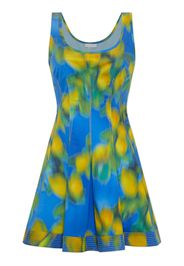Simkhai Cloe flared mini dress - Blue