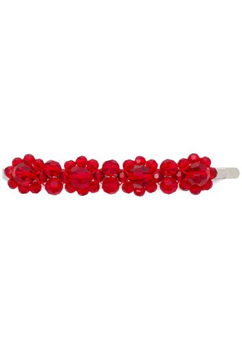 Simone Rocha flower hair clip - Red