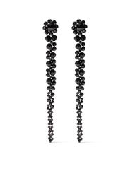 Simone Rocha bead drip earrings - Jet Black