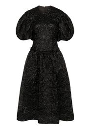 Simone Rocha crinkled midi dress - Black