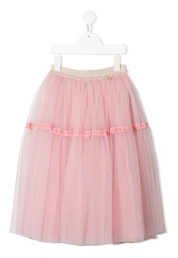 Simonetta tulle midi skirt - Pink