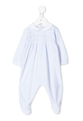 Siola ruched detail romper - Blue