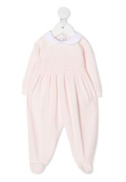 diamond-knit pattern pyjamas