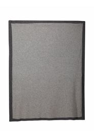 Siola two-tone cashmere blanket - Grey