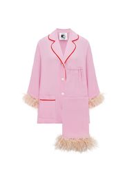 Sleeper detachable-feathers pajama set - Pink