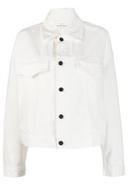 SLVRLAKE Detroit cotton denim jacket - White