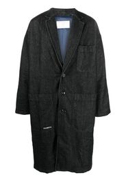 Société Anonyme single-breasted denim coat - Black