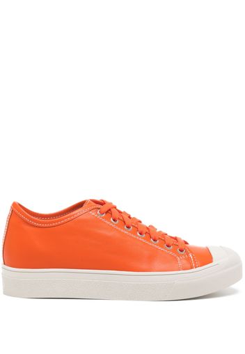 Sofie D'hoore Folk low-top leather sneakers - Orange