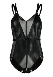 Mia mesh-panelled bodysuit