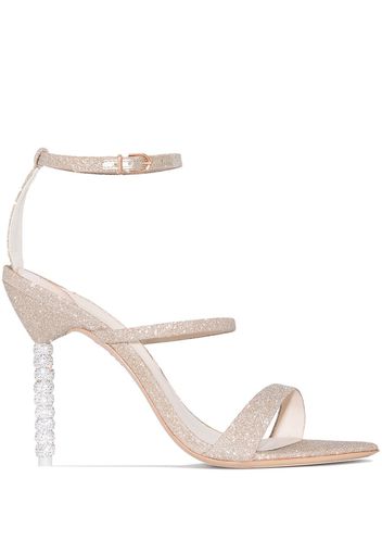 Sophia Webster SOPHIA WEB 100 ROSALIND GLTTR SNDL - Neutrals