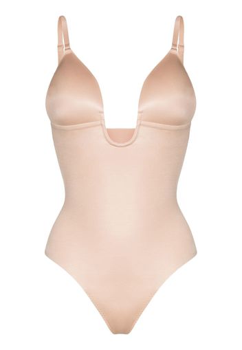 SPANX Suit Your Fancy shape thong bodysuit - Neutrals