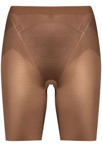 Spanx Thinstincts 2.0 mid-thigh shorts - Brown