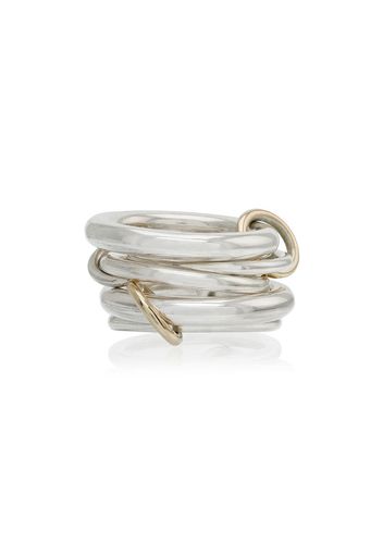 Spinelli Kilcollin Vela interlocking ring - Metallic