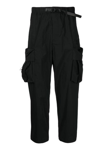 Spoonyard big pockets loose-cargo pants - Black