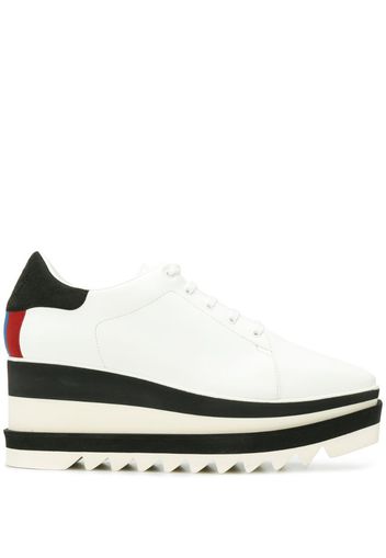 Elyse striped platform sole sneakers