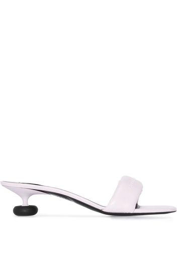 Stella McCartney Shroom faux-leather sandals - Purple