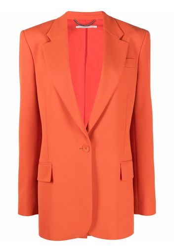 Stella McCartney single-breasted tailored blazer - Orange