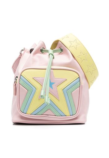 Stella McCartney Kids star-patch bag - Pink