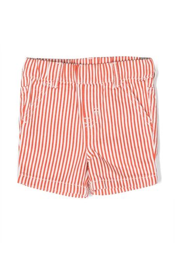 Stella McCartney Kids patch-detail shorts - Red