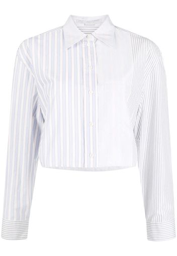 Stella McCartney striped cropped shirt - 8485 MULTICOLOR (8485)