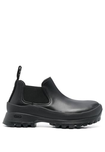 Stella McCartney logo pull-tab chelsea boots - Black