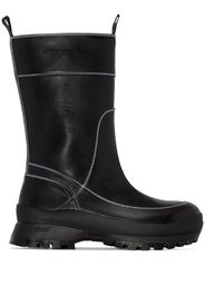 Trace vegan-leather boots