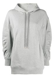 flared sleeve hoodie