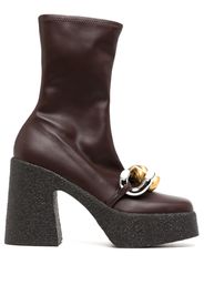 Stella McCartney Skyla 110mm ankle boots - Brown