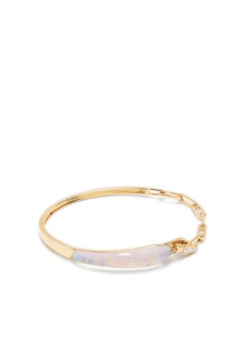 Stephen Webster 18kt yellow gold Slimline Shard opal diamond bracelet